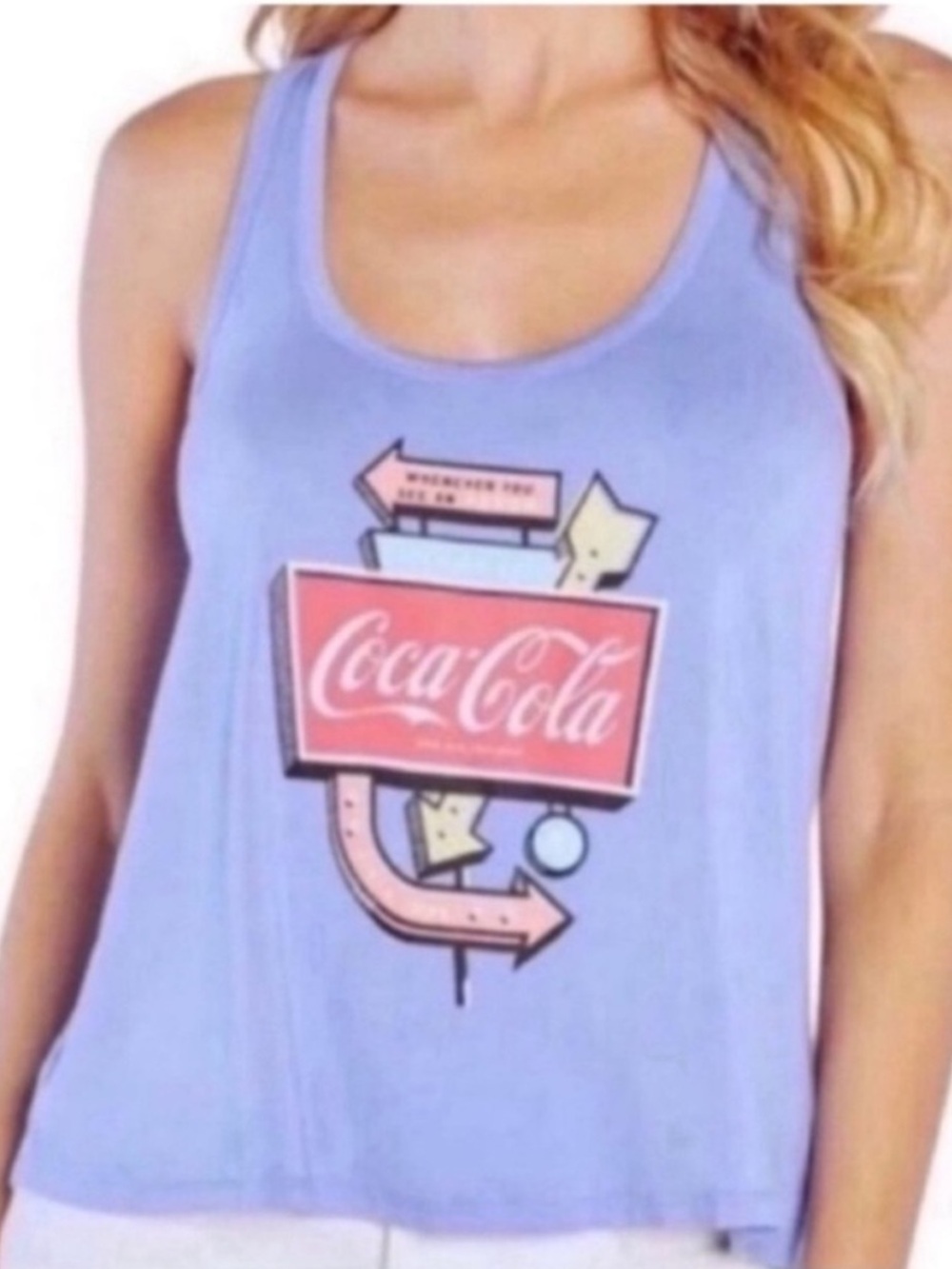 Wildfox Coca Cola Tank Top